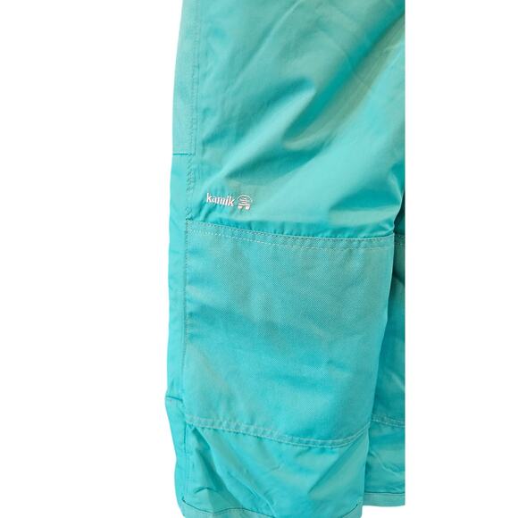 NWOT Kamik Winkie Insulated Ski Bib sz 4 winter jumper lined snow waterproof - Picture 3 of 9